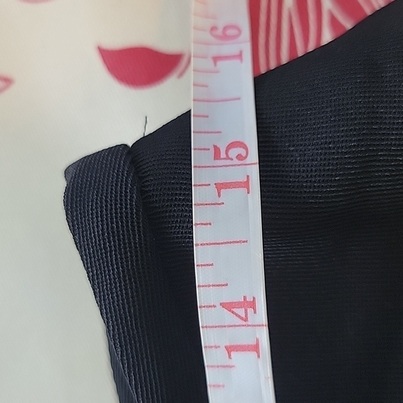 Apostrophe black lined maxi skirt with slit - Picture 6 of 9